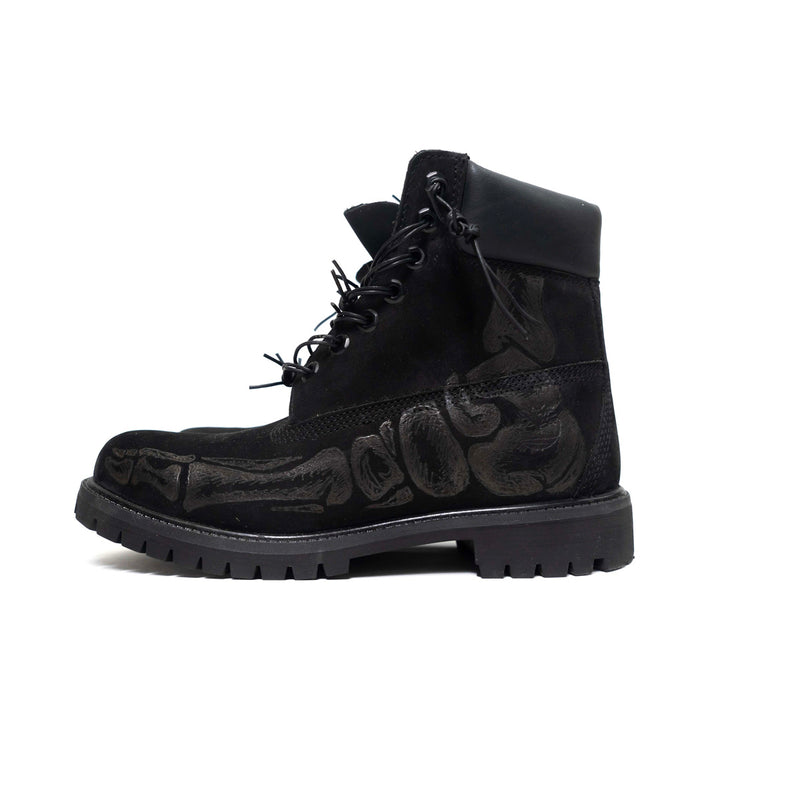 All black with timbs best sale