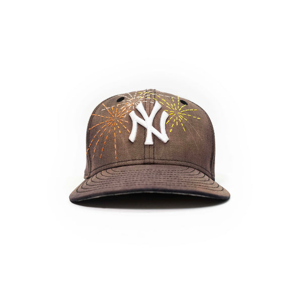 Sunfaded Fireword Yankee Fitted